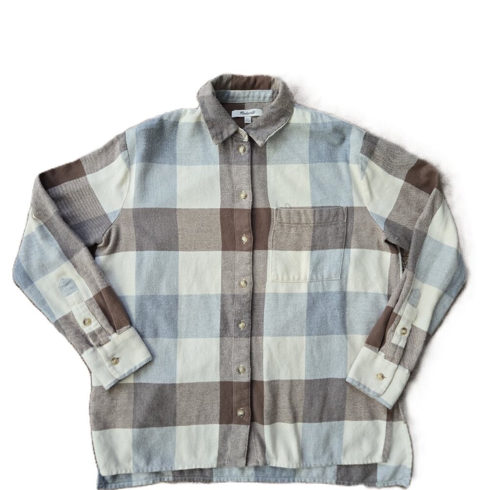 Madewell Flannel Hartfield Buffalo Button Up